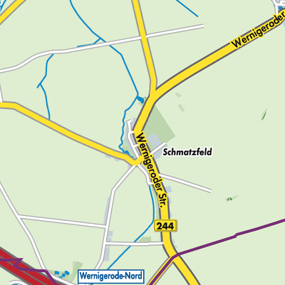 Übersichtsplan Schmatzfeld