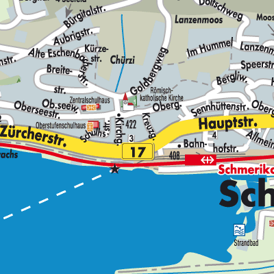 Stadtplan Schmerikon