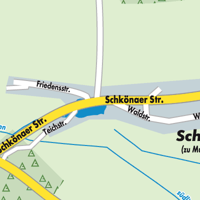 Stadtplan Schmerz