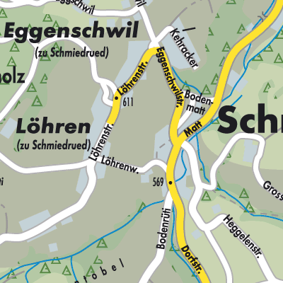 Stadtplan Schmiedrued