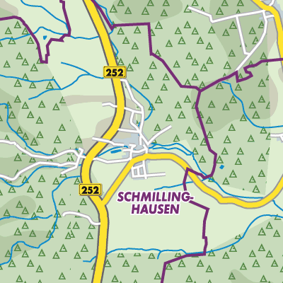 Übersichtsplan Schmillinghausen
