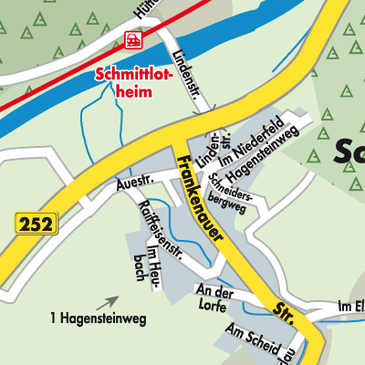 Stadtplan Schmittlotheim
