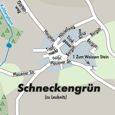 Stadtplan Schneckengrün