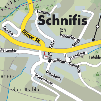 Stadtplan Schnifis