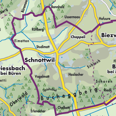 Übersichtsplan Schnottwil
