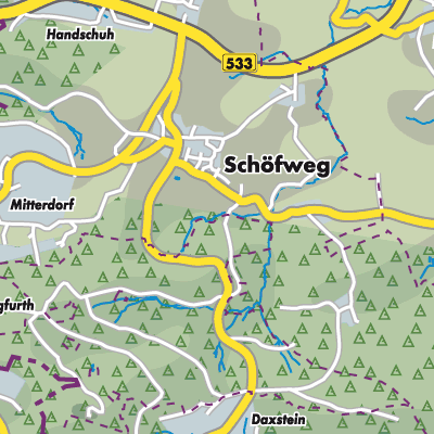 Übersichtsplan Schöfweg