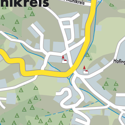 Stadtplan Schönau im Mühlkreis