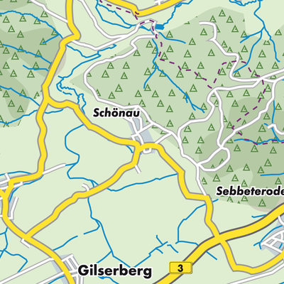 Übersichtsplan Schönau