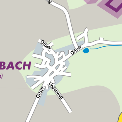 Stadtplan Schönbach