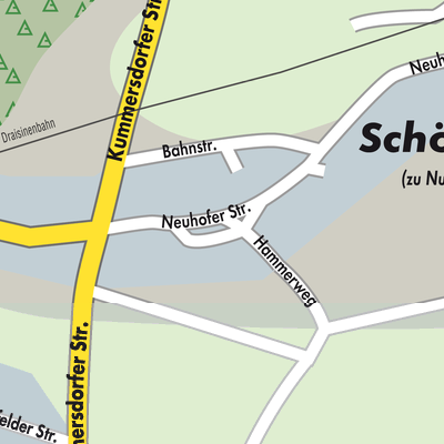 Stadtplan Schönefeld