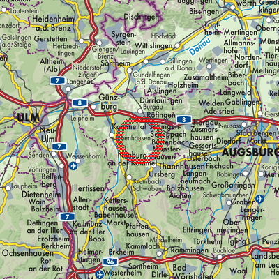 Landkarte Schönenberg