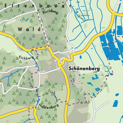 Übersichtsplan Schönenberg