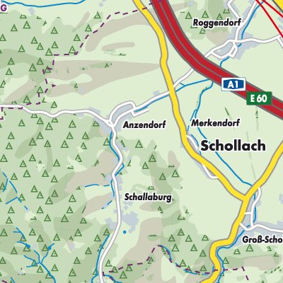 Übersichtsplan Schollach