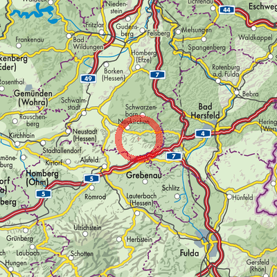 Landkarte Schorbach