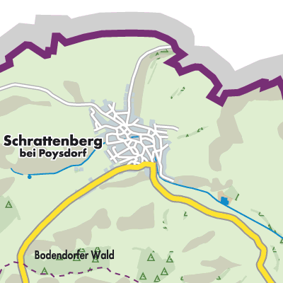 Übersichtsplan Schrattenberg
