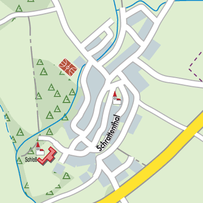 Stadtplan Schrattenthal