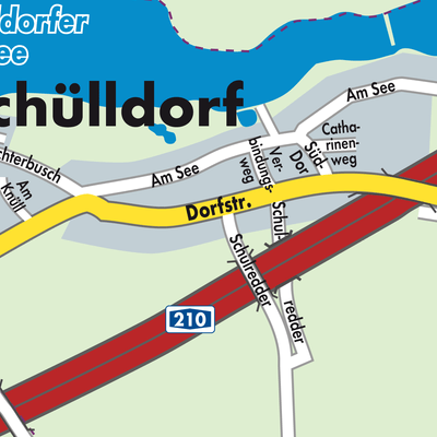 Stadtplan Schülldorf