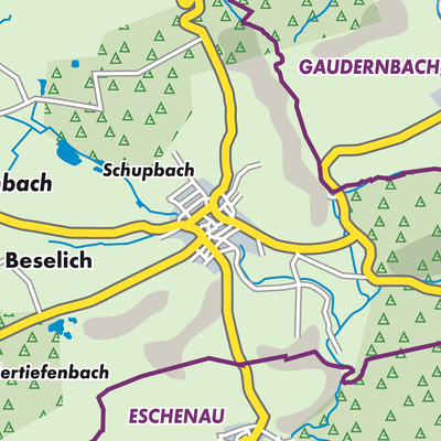 Übersichtsplan Schupbach