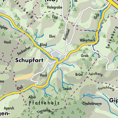 Übersichtsplan Schupfart