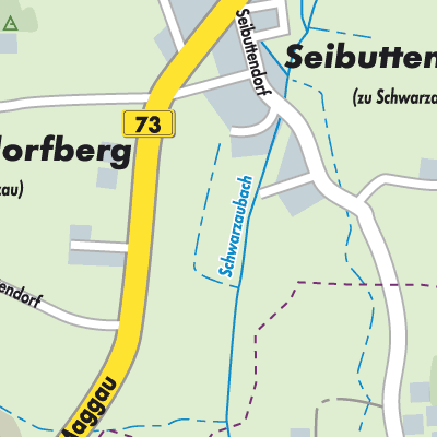 Stadtplan Schwarzautal