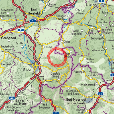 Landkarte Schwarzbach
