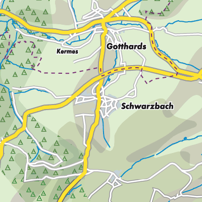 Übersichtsplan Schwarzbach