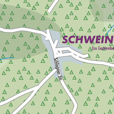 Stadtplan Schweinbach