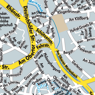 Stadtplan Schweinfurt