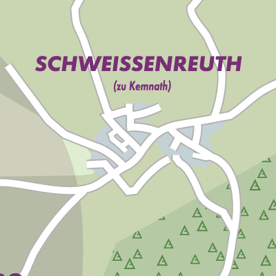 Stadtplan Schweißenreuth
