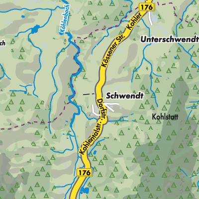 Übersichtsplan Schwendt