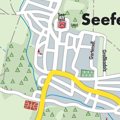 Stadtplan Seefeld-Kadolz