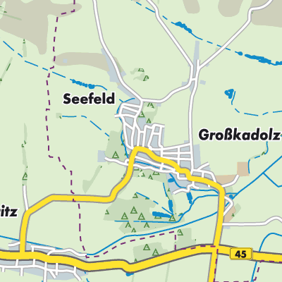 Übersichtsplan Seefeld-Kadolz