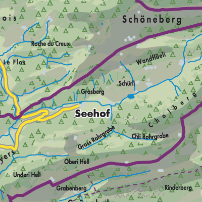 Übersichtsplan Seehof