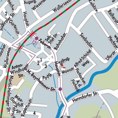 Stadtplan Seekirchen am Wallersee