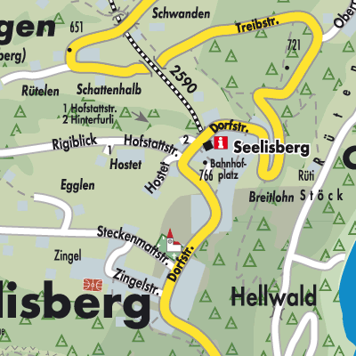 Stadtplan Seelisberg
