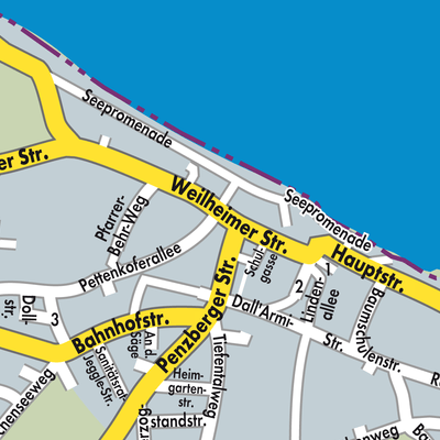 Stadtplan Seeshaupt (VGem)