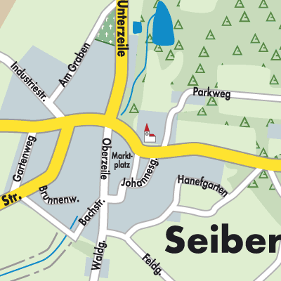 Stadtplan Seibersdorf