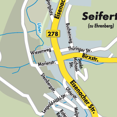 Stadtplan Seiferts