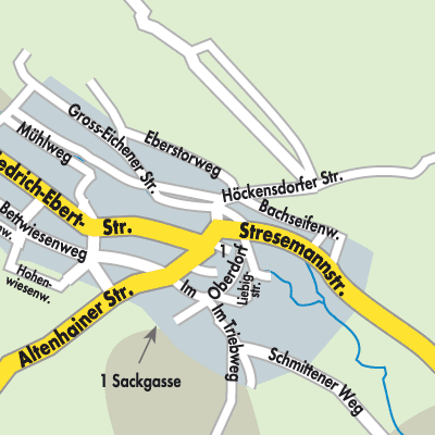 Stadtplan Sellnrod