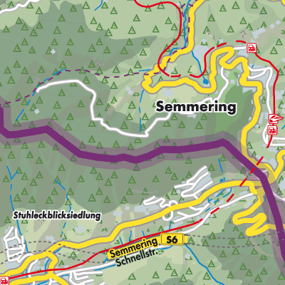 Übersichtsplan Semmering