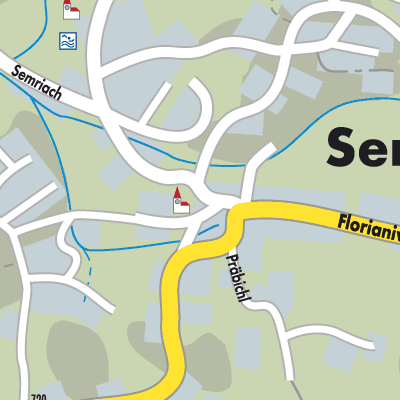 Stadtplan Semriach