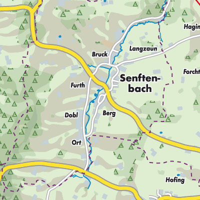 Übersichtsplan Senftenbach