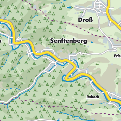 Übersichtsplan Senftenberg