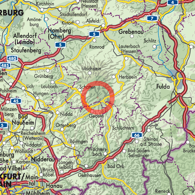 Landkarte Sichenhausen