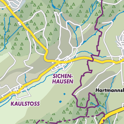 Übersichtsplan Sichenhausen