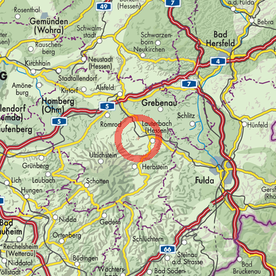 Landkarte Sickendorf