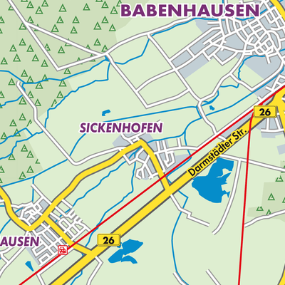 Übersichtsplan Sickenhofen