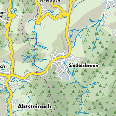 Übersichtsplan Siedelsbrunn