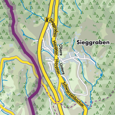 Übersichtsplan Sieggraben