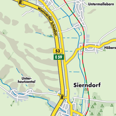 Übersichtsplan Sierndorf